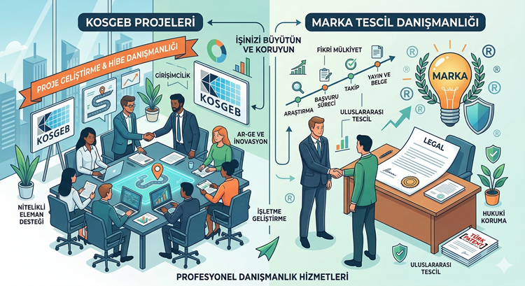 KOSGEB Projeleri ve Marka Tescil Danışmanlığı - İşletmeler İçin Kapsamlı Rehber
